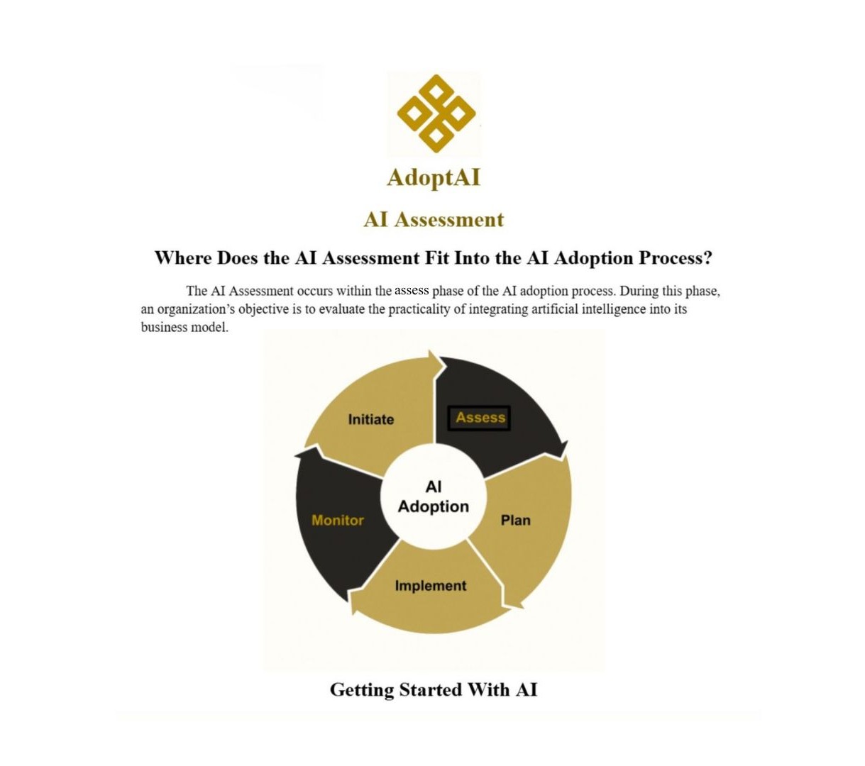 AdoptAI Marketing Literature